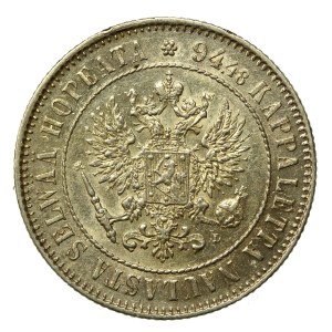Finlandia, Rosyjska okupacja, Mikołaj II, 1 marka 1907 (641)