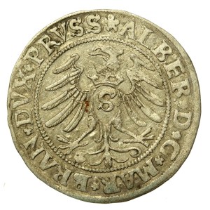 Ducal Prussia, Albrecht Hohenzollern, 1531 penny, Königsberg (643)