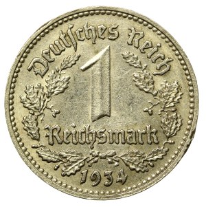 Germany, 1 mark 1934, J (646)