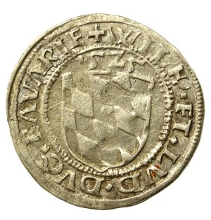 Germany, Bavaria, Wilhelm and Ludwig, 1/2 batzen, 1525 (647)