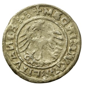 Sigismund I the Old, Half-penny 1520, Vilnius, SIGISMVANDI - reversed N (648)