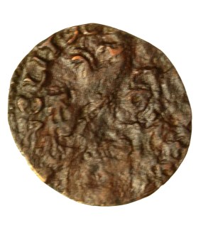 Lithuanian Boratynka, destruct, portrait minted twice (686)
