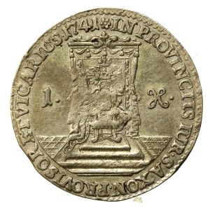 August III Sas, Grosz wikariacki 1741, Drezno (696)