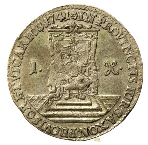 Augustus III Saxon, Vicar's penny 1741, Dresden (696)
