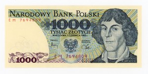 People's Republic of Poland, 1,000 gold 1982 GN (1308)