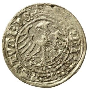 Sigismund I the Old, Half-penny 1510, Vilnius. An interesting destruct (548)