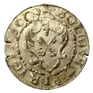 Žigmund III Vasa, Shelly 1609 Riga, skrátený dátum (599)