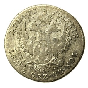 Królestwo Kongresowe, Aleksander I, 2 złote 1816 IB, Warszawa (703)