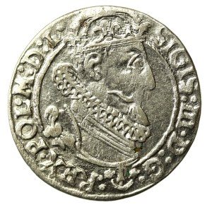 Zygmunt III Waza, Sixpence 1624, Krakow (721)