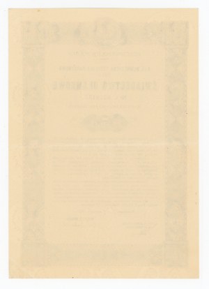 4,5% Feuer. Intern 1937, Fraktionszertifikat 5 zloty - Serie C(228)