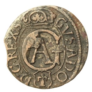 Szwedzka okupacja Elbląga, Gustaw Adolf, szeląga 1630, Elbląg (746)