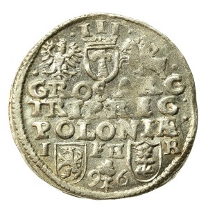 Sigismond III Vasa, Trojak 1596, Poznań (787)