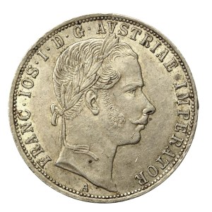 Austria-Hungary, Franz Joseph I, 1 florin 1861, Vienna (935)
