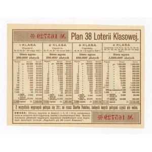 38 Class Lottery, Częstochowa 1937 (1012)