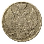 Russian Partition, 15 kopecks 1 zloty 1837 M-W, Warsaw (685)