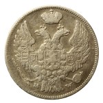 Russian Partition, 15 kopecks 1 zloty 1837 M-W, Warsaw (687)