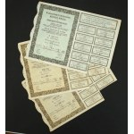 Warsaw Society of Coal Mines and Metallurgical Plants. Set of 3 pcs. (1346)