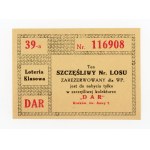 Advertising voucher of "DAR" collector