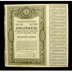 5% Short-term State Loan 1920, 100 mkp bond (1353)