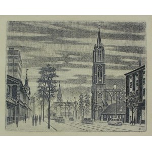 Teofil Jóźwiak, Łódź. Katedra