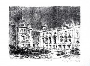 Krzysztof Mikoś, Poznański Palace from the garden
