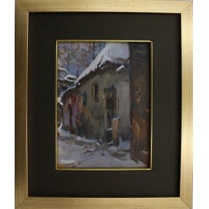 Józef Panfil, Motyw z Łodzi. Ulica Nawrot