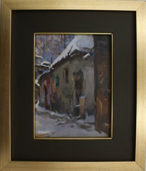 Jozef Panfil, Motive from Lodz. Nawrot Street