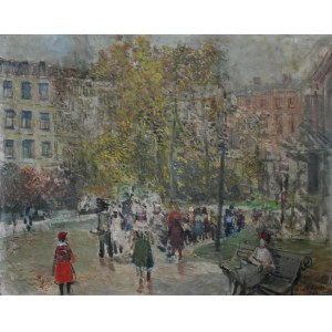 Tadeusz Roman, sur la place