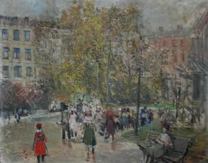 Tadeusz Roman, Sulla piazza