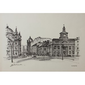 Antoni Suchanek, Plac Wolności(z teki „Łódź 1948”)
