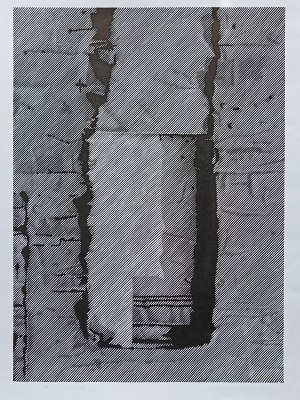 Slawomir Grabowy (1947-2024) 60+, 2018,linocut