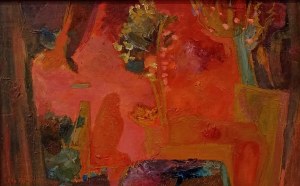 Elzbieta Tęgowska, (b. 1943), Still Calm and Silence, oil on panel