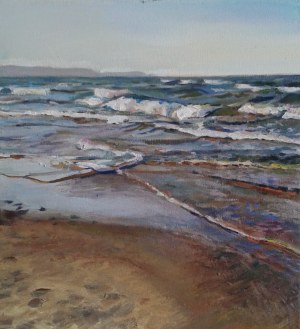 Małgorzata Zembko, Jelitkowo,oil on canvas