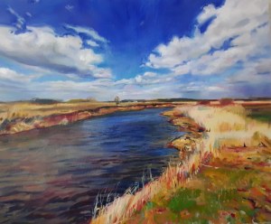Margaret Zembko, Narew,oil on canvas