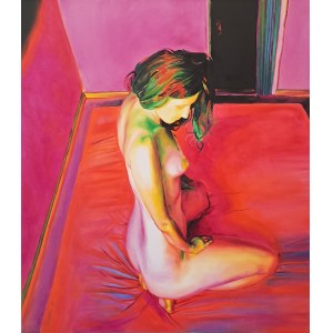 Margaret Zembko, Iron Lady Oil on Canvas