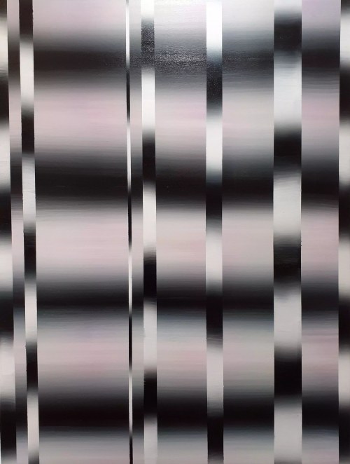 Radosław Kobus, Shapes, olej na płótnie