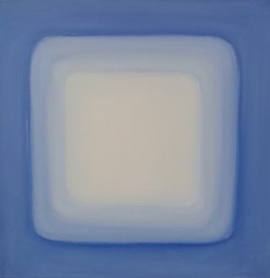 Barbara Mazur, Composition I, oil on canvas