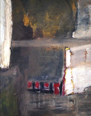 Marcin Bildziuk, Abstract Composition, oil on canvas