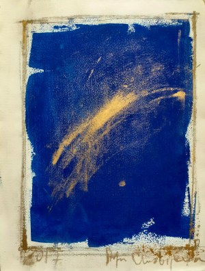 Stefan Khazbiyevich, untitled, oil paint on paper