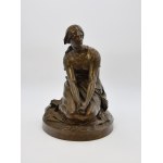 HENRI CHAPU (1833-1891), Jeanne d'Arc w Domremy
