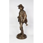 AUGUSTIN EDME MOREAU-VAUTHIER (1831-1893), Kobziarz