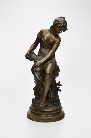 AUGUSTE MOREAU (1834-1917), Dziewczyna z książką