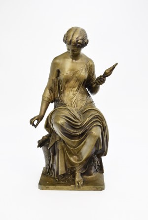 VICTOR PAILLARD (1805-1886), Prządka
