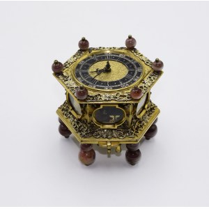 WILHÄLM (WILHELM) KÖBERLE (1680-1715), Tiled Clock.