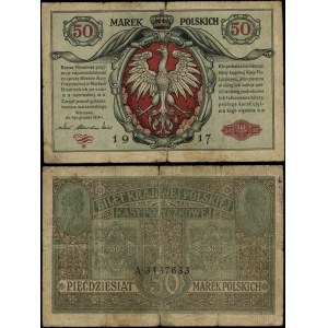 Poland, 50 Polish marks, 9.12.1916