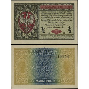 Polska, 1/2 marki polskiej, 9.12.1916