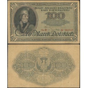 Poland, 100 Polish marks, 15.02.1919
