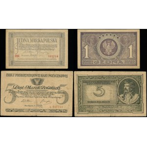 Poland, set of 2 banknotes, 17.05.1919