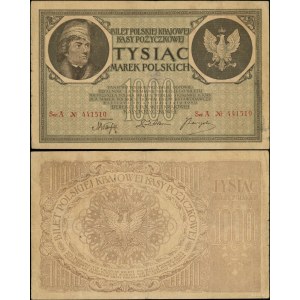Polska, 1.000 marek polskich, 17.05.1919