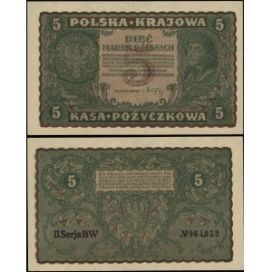 Poland, 5 Polish marks, 23.08.1919